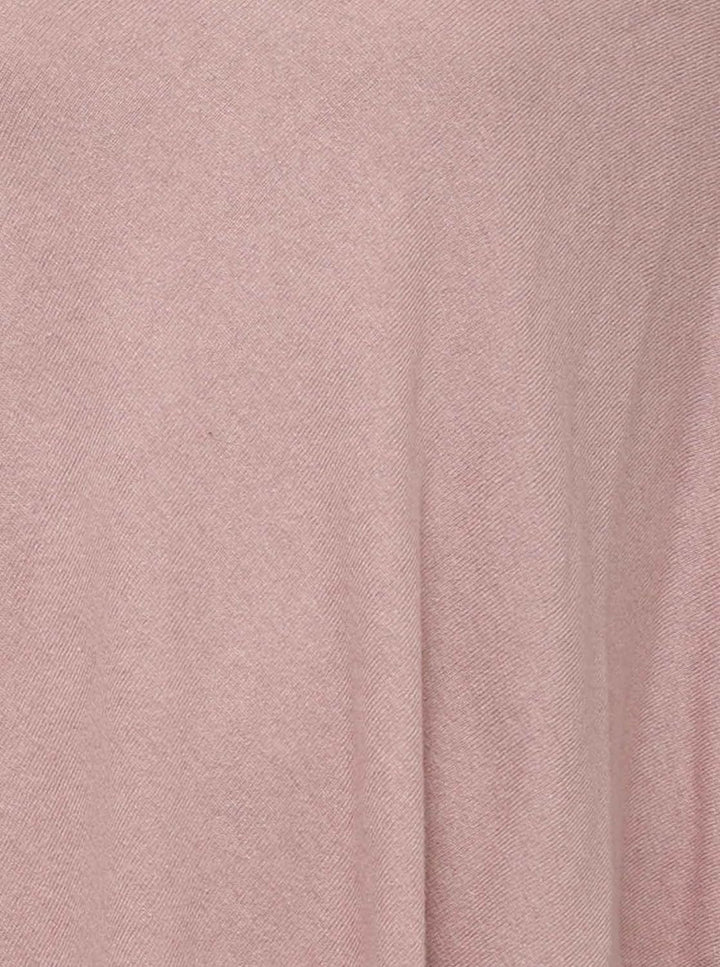 Zwillingsherz Poncho-Schal mit Baumwolle - Hochwertiges Cape für Damen - XXL Umhängetuch und Tunika