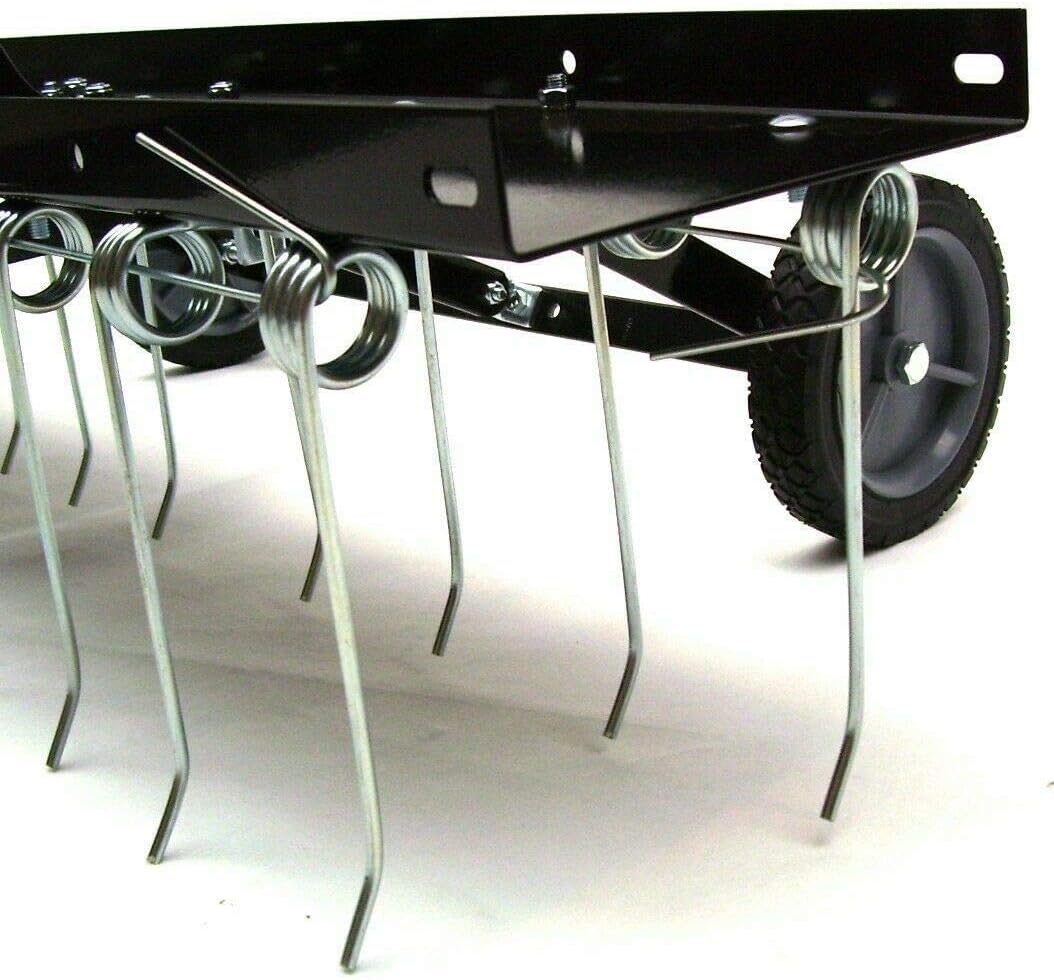 XXL Vertikutierer Rasenstriegel Rasenkamm Rasenlüfter Rasentraktor Entmooser für Rasentraktor Aufsit