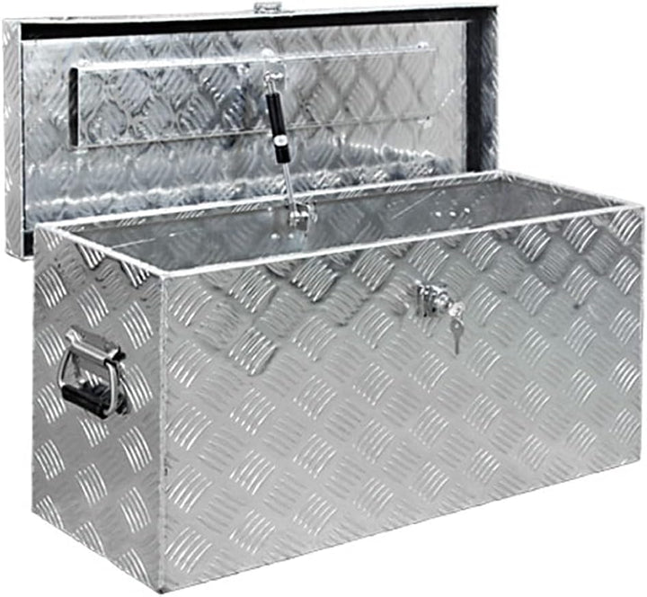 Truckbox Werkzeugbox Werkzeugkiste Anhängerbox Alubox D080 Alumium Deichselbox Trucky