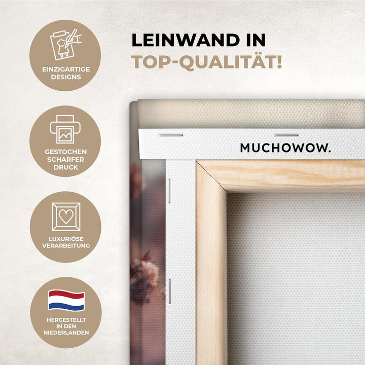 MuchoWow© Wandbilder 90x60 cm Wohnzimmer Wanddeko Schlafzimmer Zimmerdeko Fotowand Deko auf Wand Dek