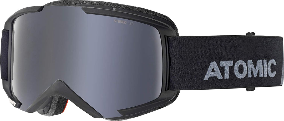 ATOMIC Unisex Savor Stereo Goggles Einheitsgrösse Schwarz/Schwarz Stereo, Einheitsgrösse Schwarz/Sch
