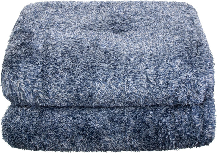 Brandsseller Teddyfleece Kuscheldecke | Melange | Flauschig Beidseitig | Hochwertige Weiche Wohndeck