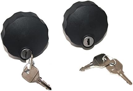 Knebelmutter-Set für Heckträger Original VW Zubehör/Ersatz Abschliessbar