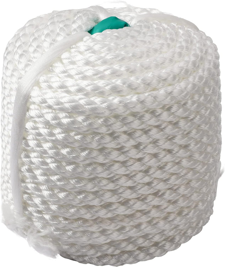 CarBole Tauwerk für Boote,Bootsseil,Nylon Seil,1/2"x300' (12mm*91m),Dock Line Rope 12mm 2653KG (5850