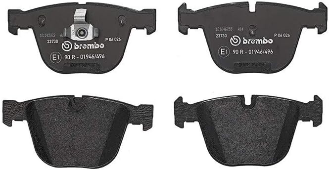 Brembo P 06 026 Bremsbelagsatz, Scheibenbremse - (4-teilig)