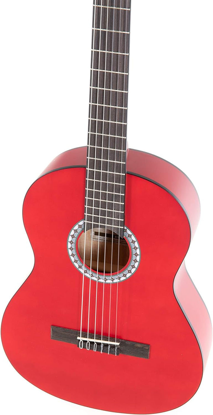 GEWA Konzertgitarre BASIC 3/4 transparent rot - PS510143 - ***NEU***, 3/4 transparent rot