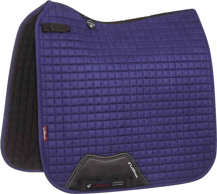 LeMieux Dressage Suede Square Chilli Sattelauflage S/M ink, S/M ink