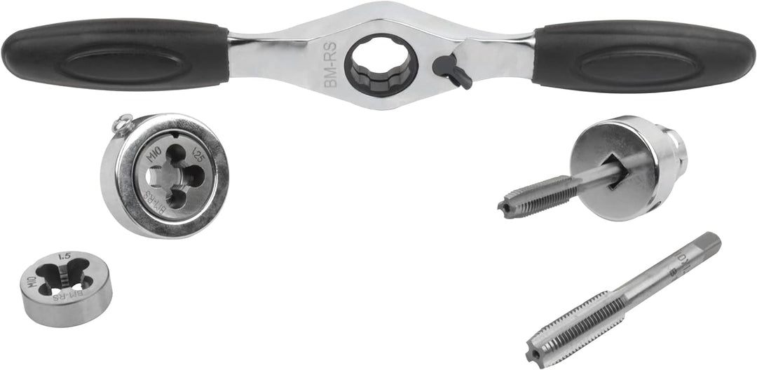 Brüder Mannesmann Werkzeuge Mannesmann M53230 Gewindeschneidsatz, 40-tlg. Grün