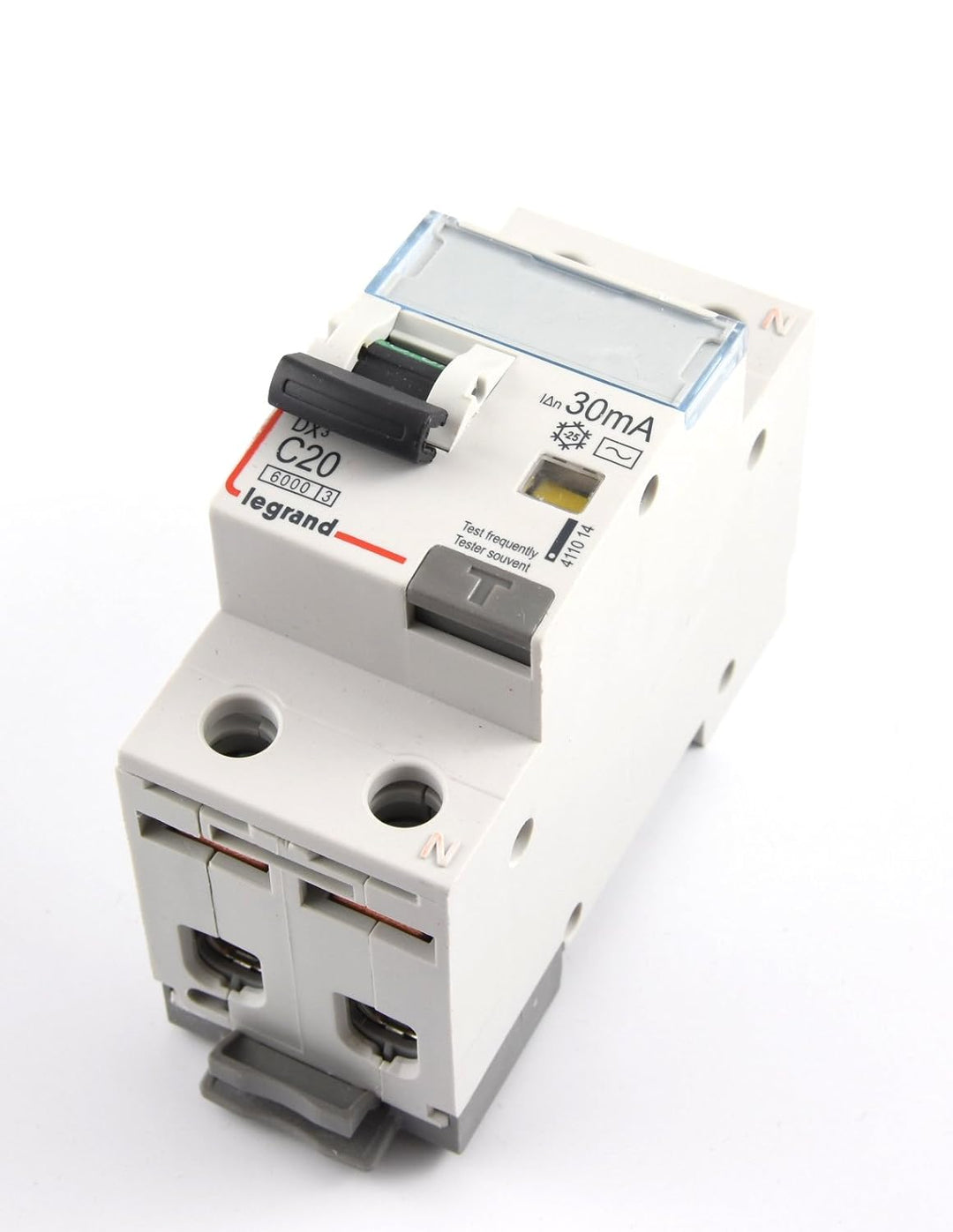 Legrand 411014 DX3 FILS C20A 1P+N 6KA 30MA AC