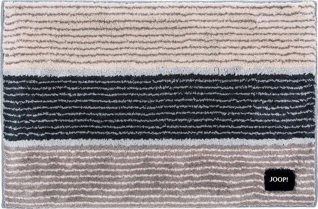 Joop! Badteppich Lines Natur, 70x120cm 70x120cm Natur, 70x120cm Natur