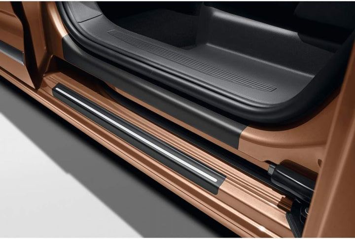 Volkswagen 2K8071310ZMD Einstiegsleisten Schutzfolie Zierstreifen, schwarz/Silber, nur für Fahrzeuge