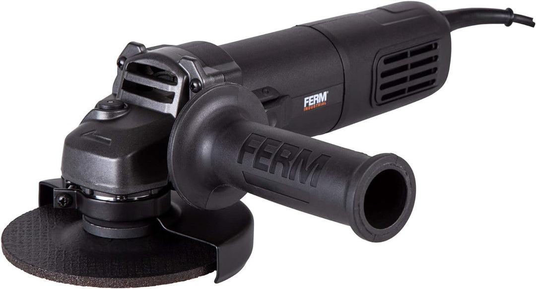 FERM Winkelschleifer 950W - 125mm 125 mm Schwarz, 125 mm Schwarz