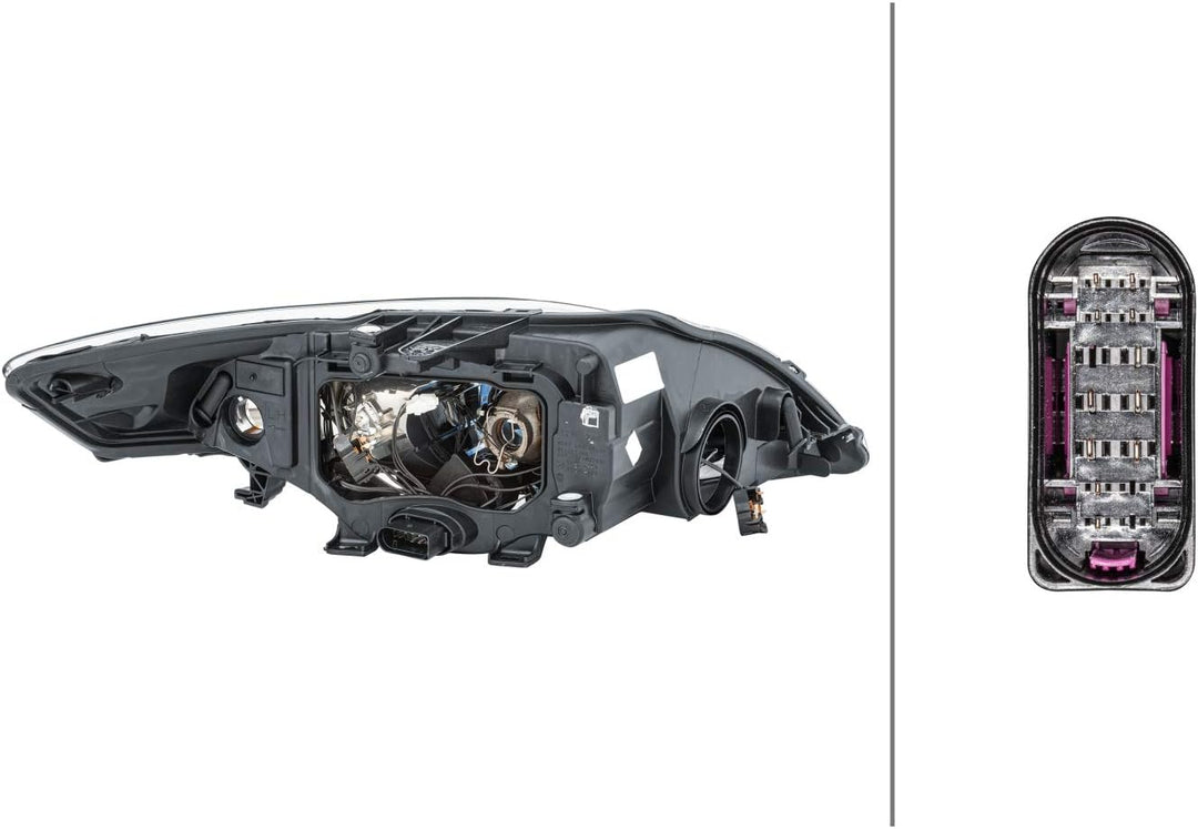 HELLA 1ZL 010 541-051 DE/Halogen-Hauptscheinwerfer - links - für u.a. Ford Mondeo IV Turnier (Ba7) L
