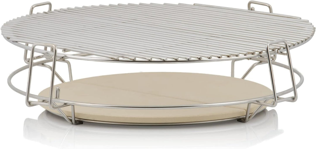 BBQ-Toro Smokersystem für Kugelgrill | Ø 54 cm | Passend für Weber Ø 57 cm Kugelgrills und viele meh