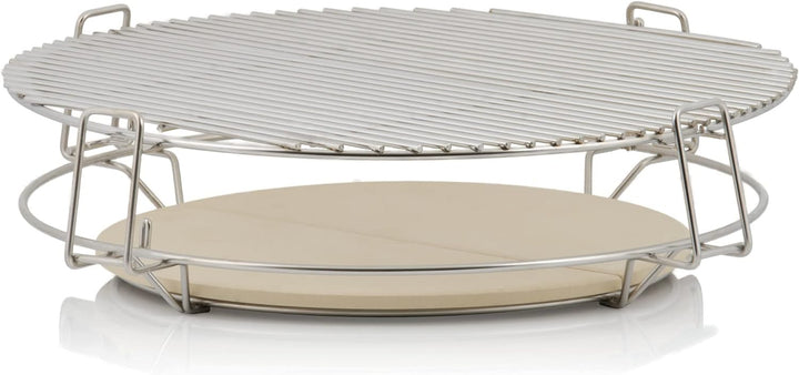 BBQ-Toro Smokersystem für Kugelgrill | Ø 54 cm | Passend für Weber Ø 57 cm Kugelgrills und viele meh