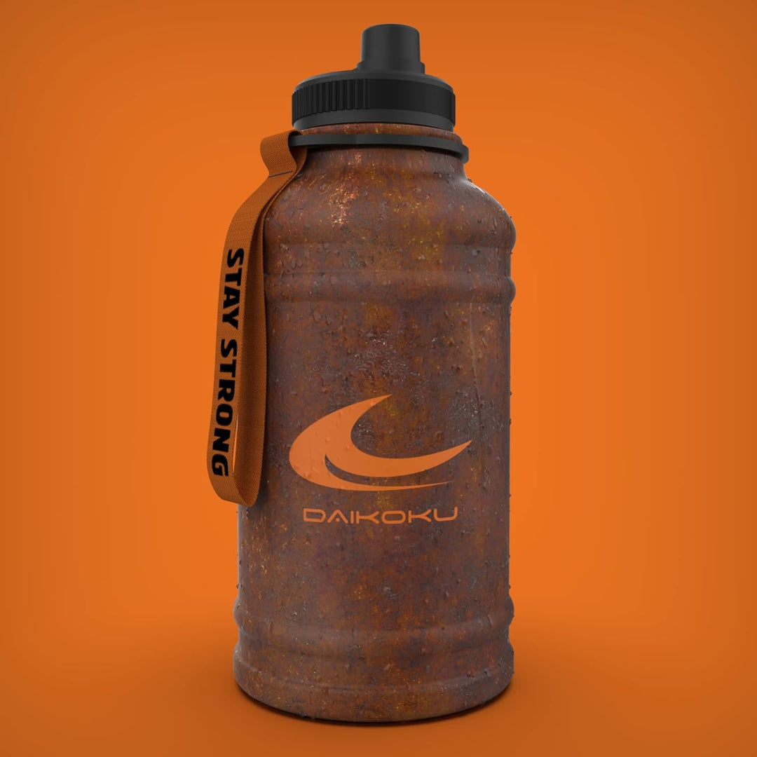 Daikoku Edelstahl Wasserflasche - 1.3l BPA frei - Nützlich für das Fitnessstudio und alle Arten von