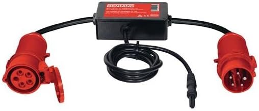 Benning 044141 Messadapter fuer dreiphasige Verbraucher 32A CEE 3-phasig aktiv 1St.