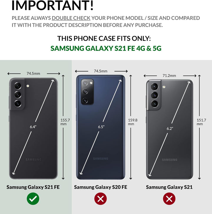 SURAZO Prestige Handyhülle für Samsung Galaxy S21 FE 5G – Premium Echtleder Hülle Schutzhülle mit [S