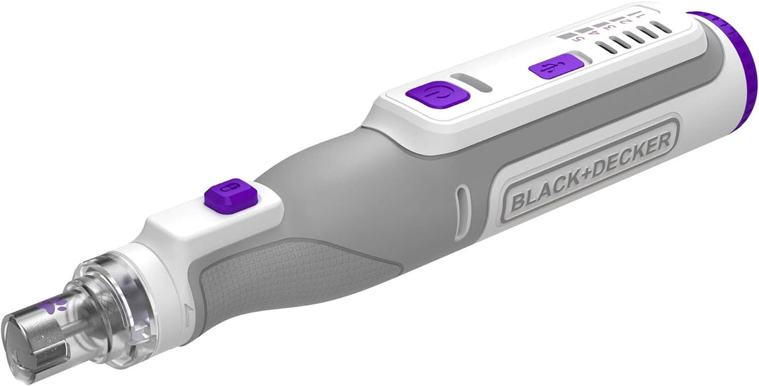Black+Decker Akku-Multifunktionswerkzeug PET mit 39-tlg. Zubehör BCRT8IPETK (7.2V, 1.5Ah, mit Aufsat