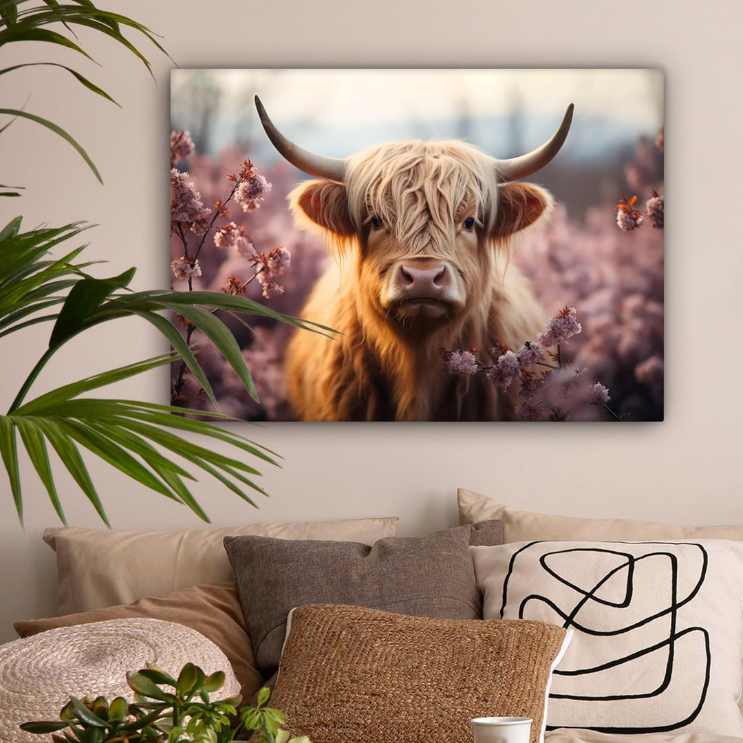 MuchoWow© Wandbilder 80x60 cm Wohnzimmer Wanddeko Schlafzimmer Zimmerdeko Fotowand Deko auf Wand Dek