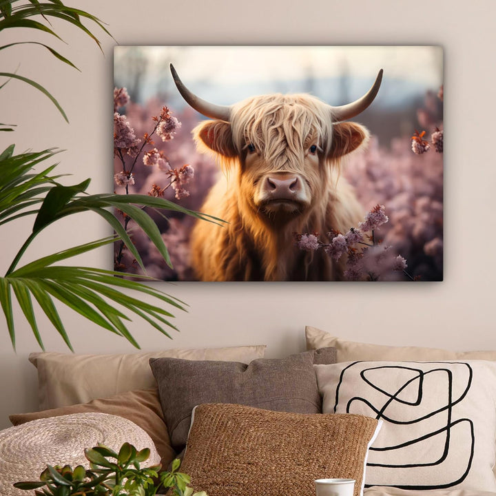 MuchoWow© Wandbilder 80x60 cm Wohnzimmer Wanddeko Schlafzimmer Zimmerdeko Fotowand Deko auf Wand Dek