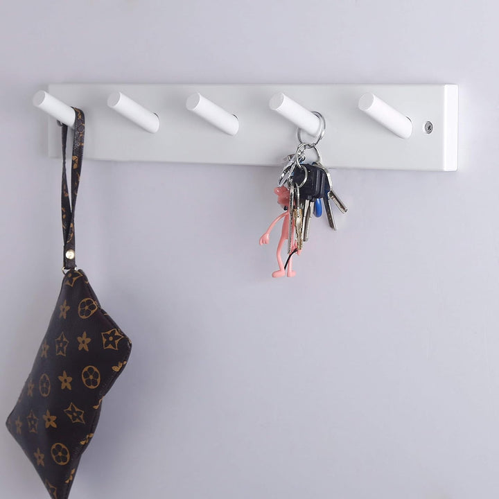 Dseap Garderobenleiste: Robuste Hakenleiste im Shaker-Stil, Kleiderhaken wand, wandgarderobe, Garder