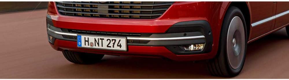Chrom Zierleisten Set vorn Stossfänger unten Design Gitter Leisten, nur für T6.1 ab Modell 2020, nur