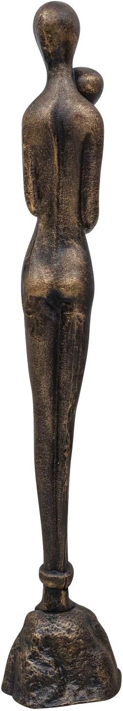 Skulptur Statue Figur Liebespaar Liebe Paar Hochzeit Eisen Garten 94cm