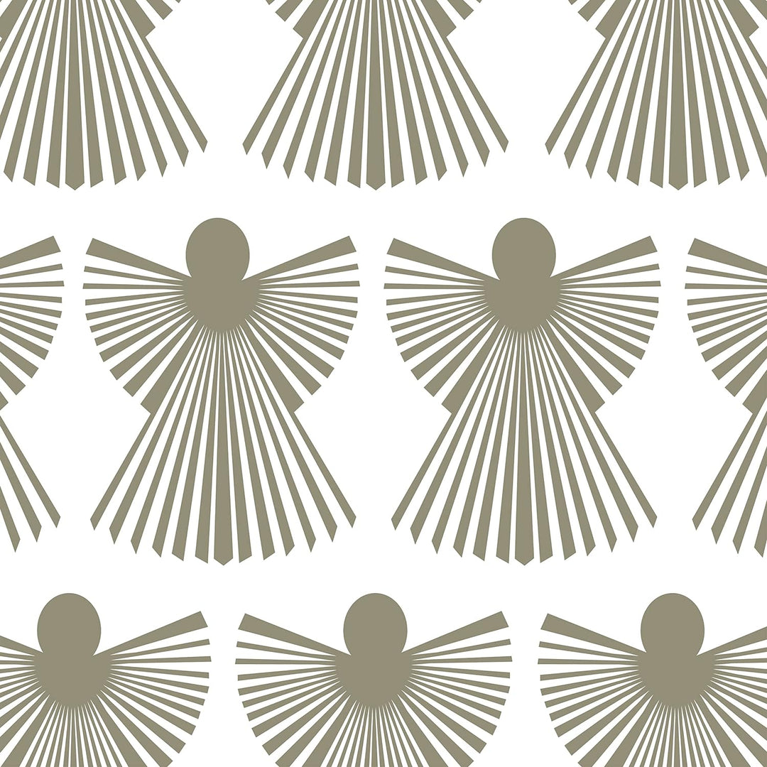 Clairefontaine 202093C - Rolle Geschenkpapier Excellia 80g, 50x0,70m, ideal für Geschenke, Engel, 1