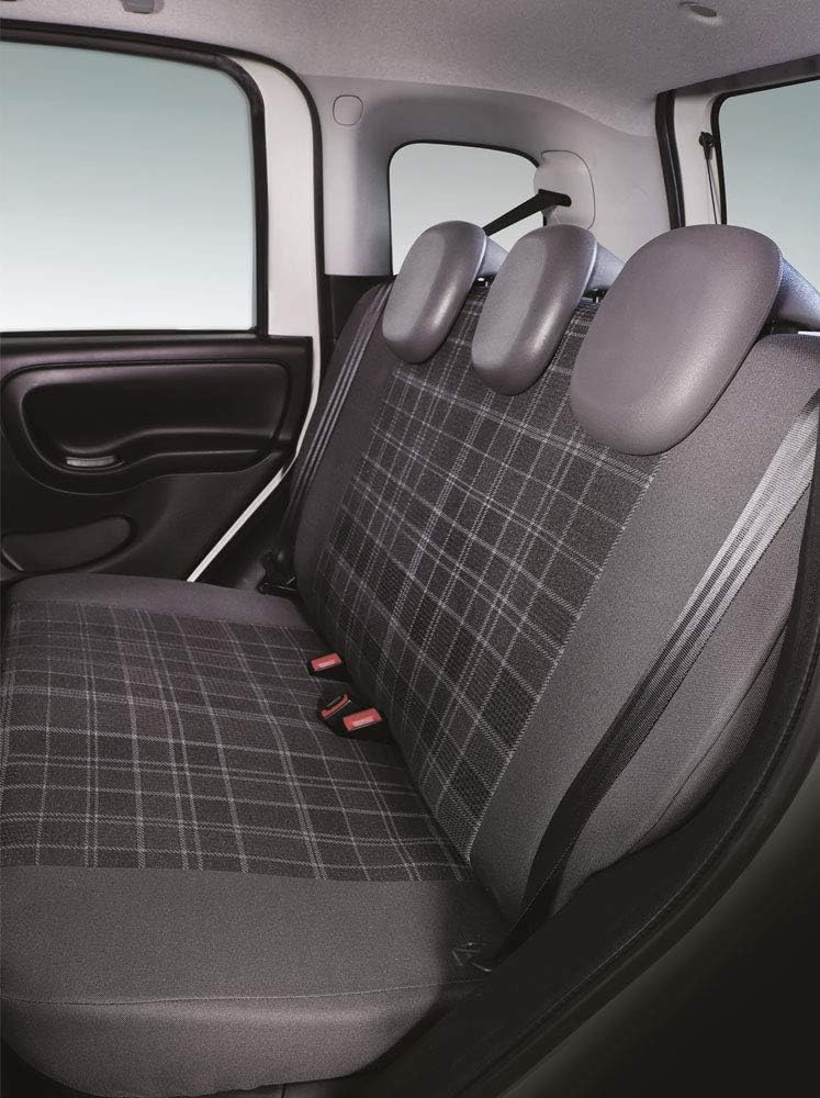 CORA 000129149 Komplette Serie Sitzbezüge Custom FIAT Panda 12> 5 Sitzer Post. Ganze Schottische Gra