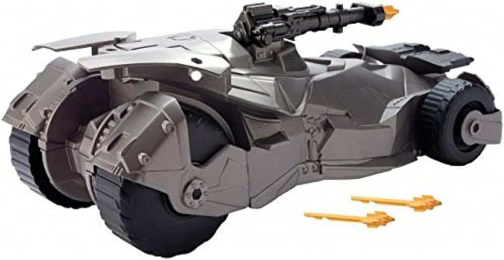 Mattel FGG58 - DC Justice League Movie Feature Batmobil, 15 cm