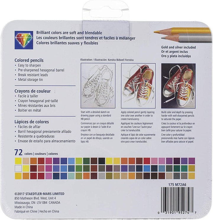Staedtler Colored Pencils 72/Pkg-