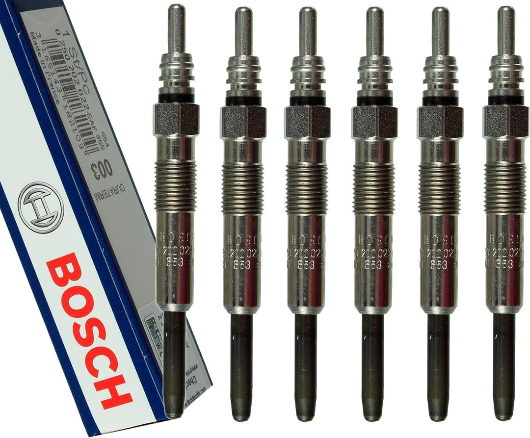6 Stück BOSCH Duraterm 0250202022 Glühkerze GLP003