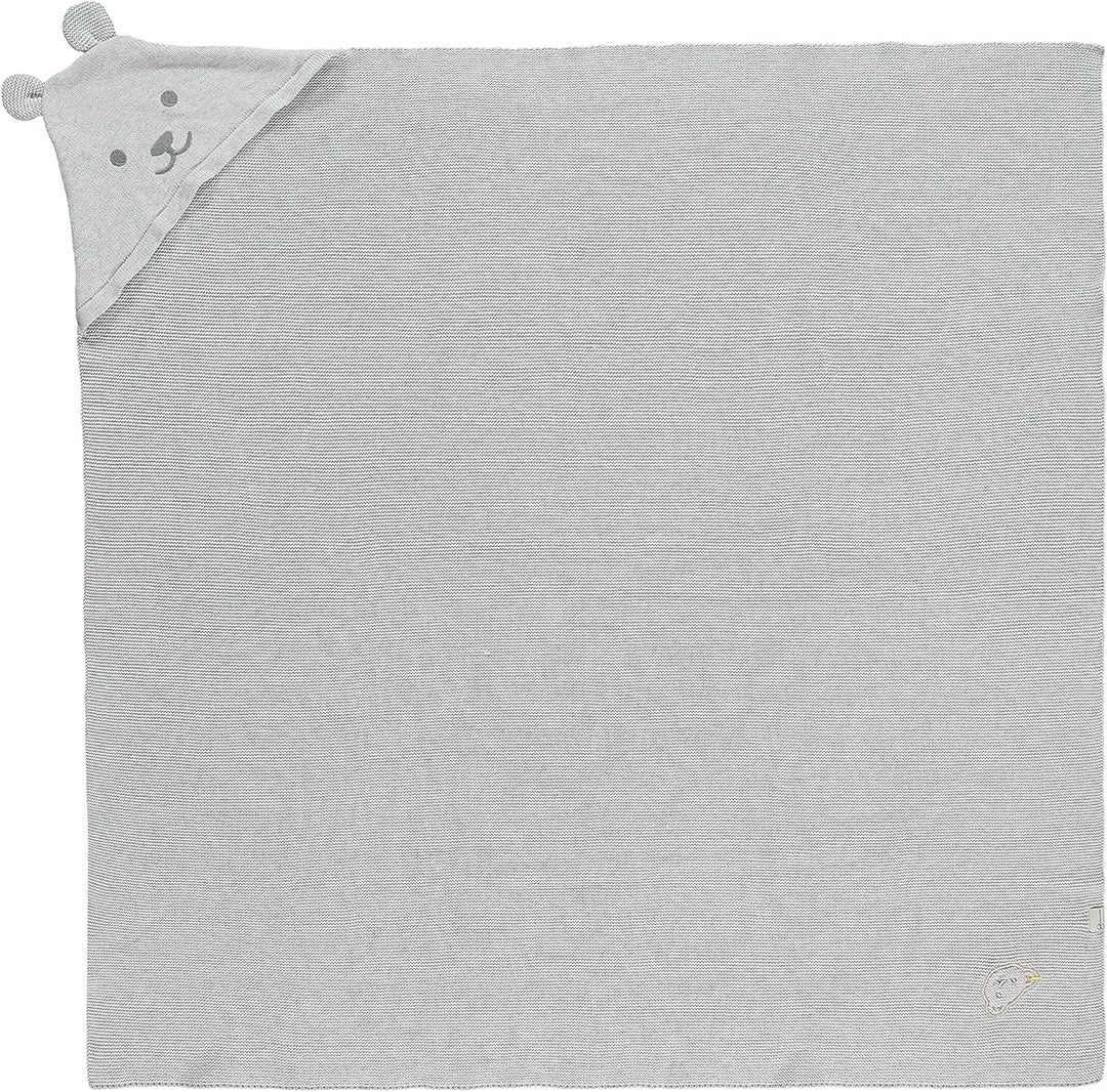 Steiff Unisex Baby Decke GOTS, Nimbus Cloud, One Size