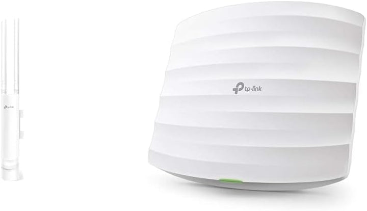 TP-Link EAP225 Outdoor AC1200 Gigabit WLAN Access Point Für Garten weiss & EAP225 AC1350 WLAN Access