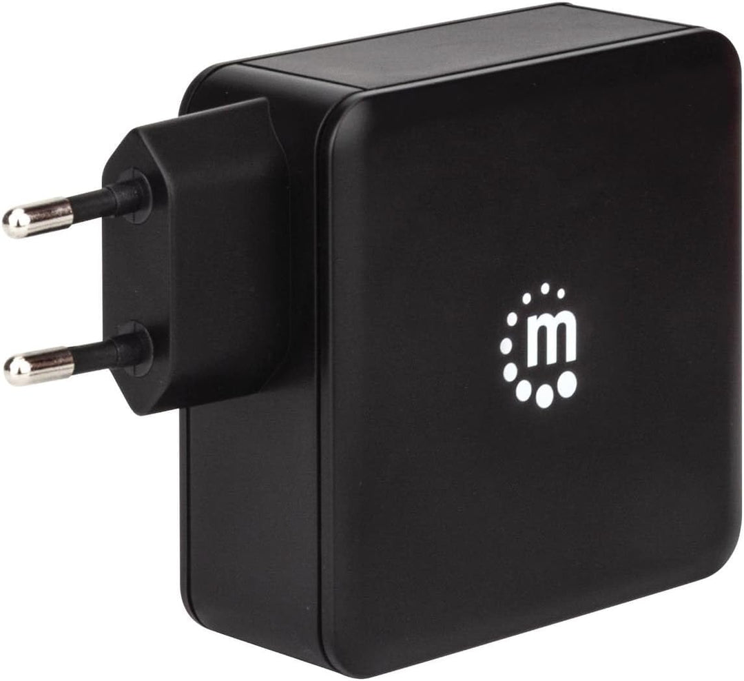 Manhattan 180054 Power Delivery USB-Netzteil 45 W USB-C Power Delivery-Port (PD 3.0) mit bis zu 45 W