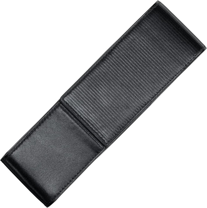 LAMY A 302 Lederwaren – Hochwertiges Nappaleder-Etui 859 in der Farbe Schwarz - Für zwei Schreibgerä