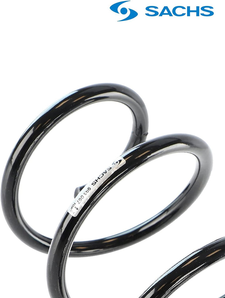 2x Original Sachs 993067 Fahrwerksfeder Vorderachse Kompatibel mit Toledo IV 2012-2017 Fabia III 201