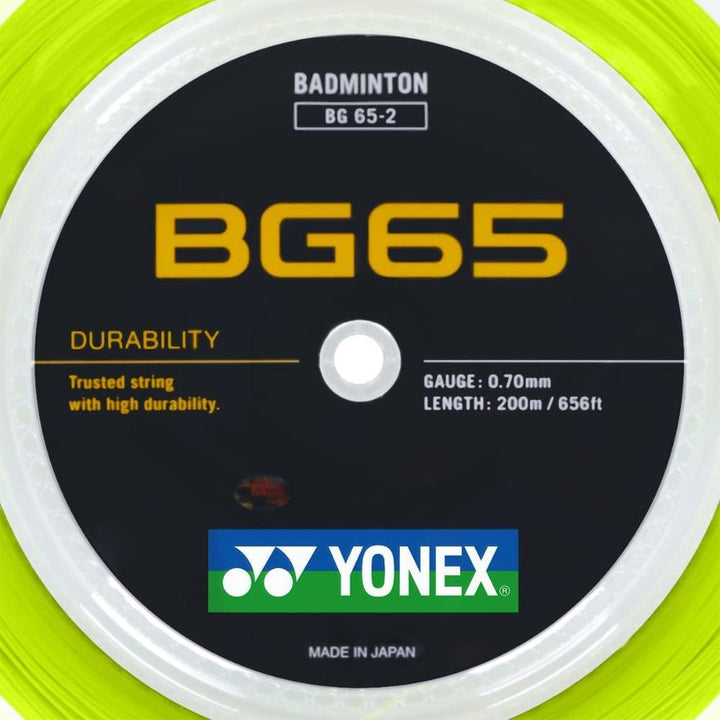 YONEX Rouleau BG 65 gelb, gelb