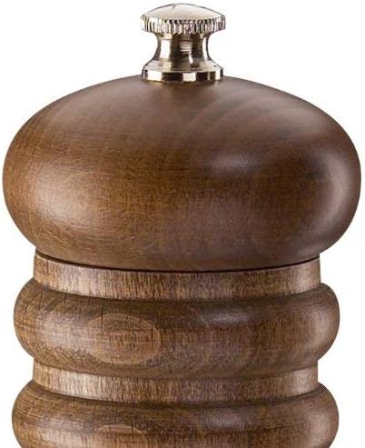 Zassenhaus 20120 Pfeffermühle "Berlin" 18 cm, Buche dunkel gebeizt Dark Beech Wood 18cm, Dark Beech