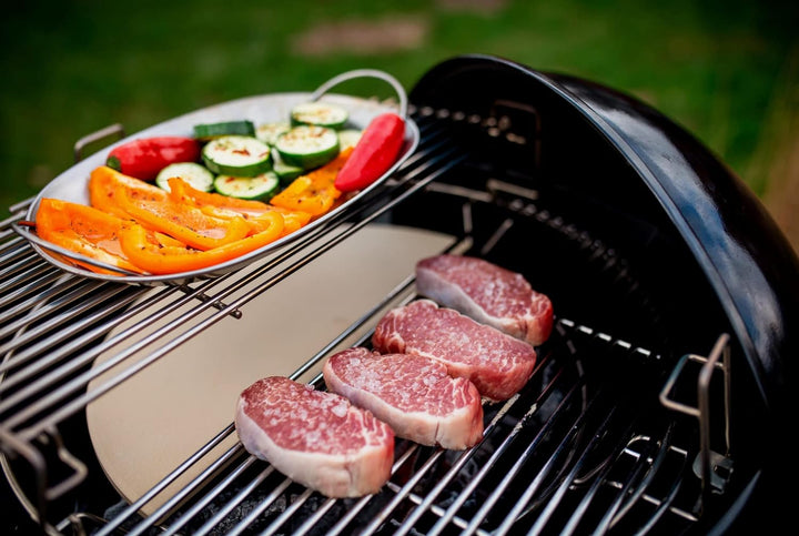 BBQ-Toro Smokersystem für Kugelgrill | Ø 54 cm | Passend für Weber Ø 57 cm Kugelgrills und viele meh