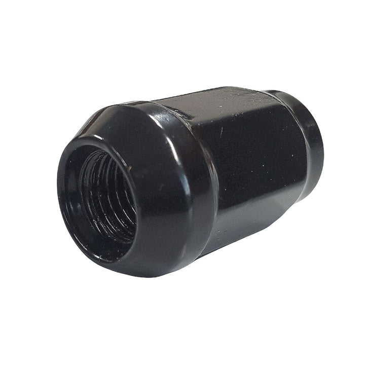 TRACER 20 schwarze Radmuttern Kegelbund geschlossen M14x1,5 kompatibel mit Chrysler, Ford, Land Rove