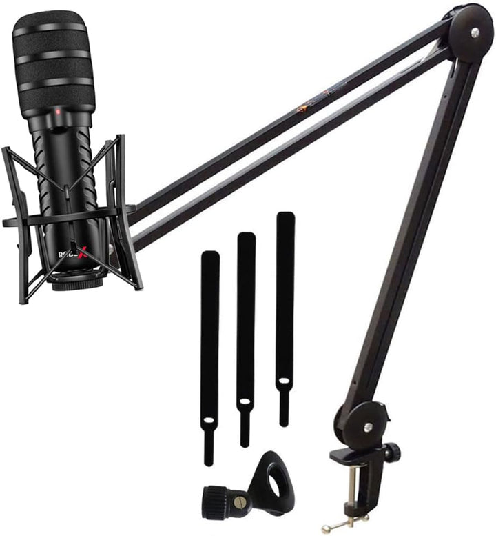 Rode X XDM-100 USB-Sprechermikrofon + keepdrum MS138 Gelenkarm-Stativ