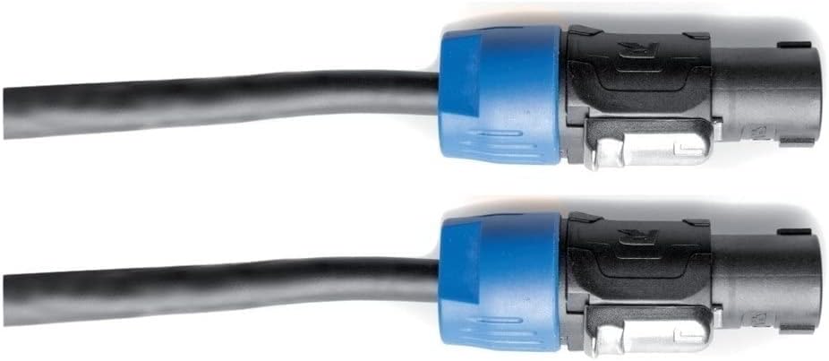 GEWA Lautsprecherkabel Pro Line, 10m, schwarz, REAN Stecker, Lautsprecherverbindung - Lautsprecherve