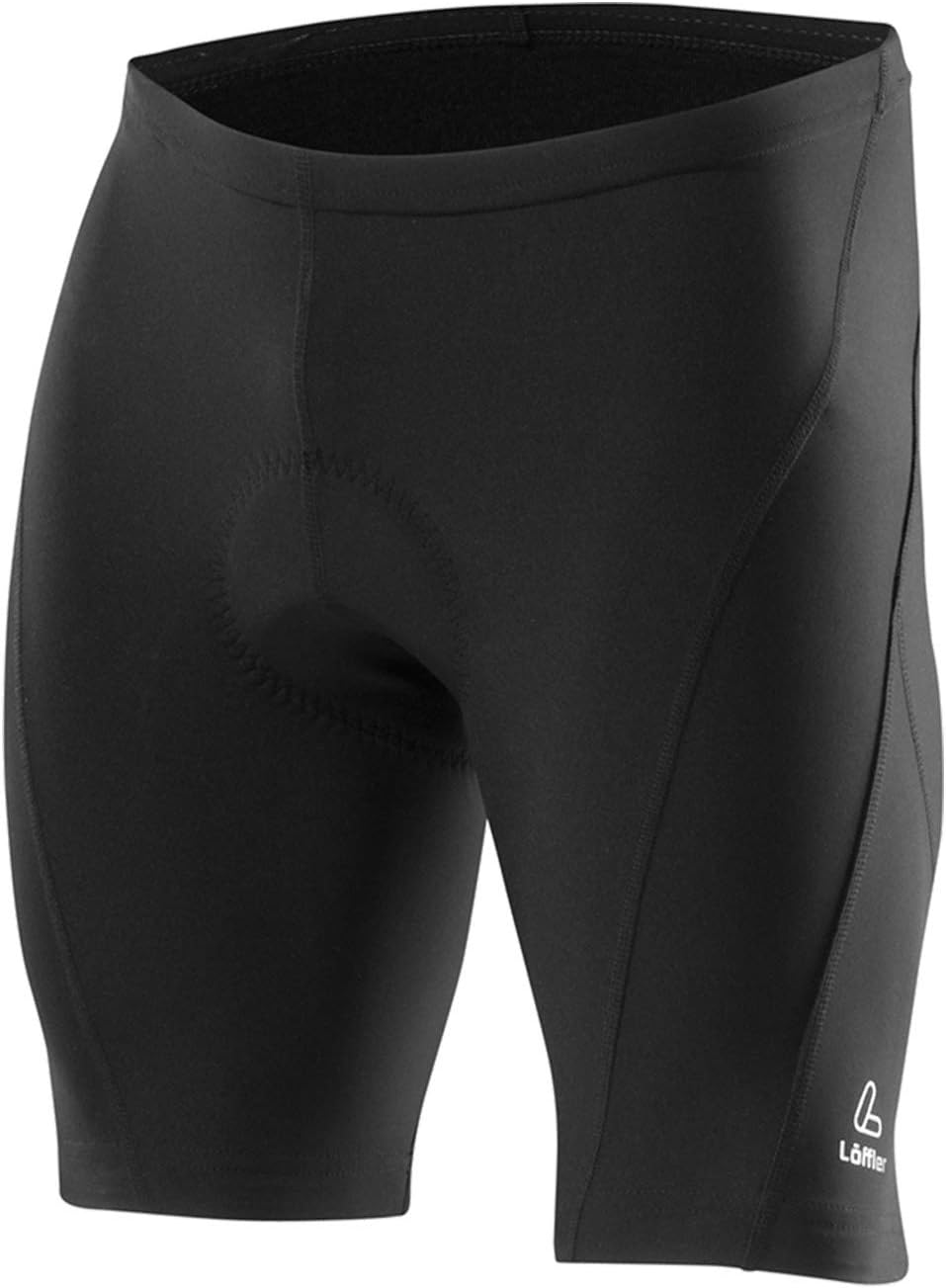 Löffler Basic Gel Fahrradshorts Herren schwarz Grösse EU 50 Schwarz, 50 Schwarz