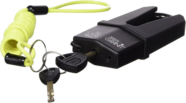 ABUS Granit Quick 37/60HB70 C/SB Motorradschloss Diebstahlschutz Disk Lock für Motorräder one size S