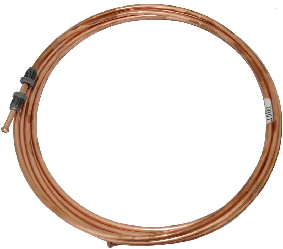 AERZETIX - C42591 - Bremsleitung - Schlauch - aus Kupfer - 400cm Ø4.76mm - mit Anschlüssen - M10x1/M