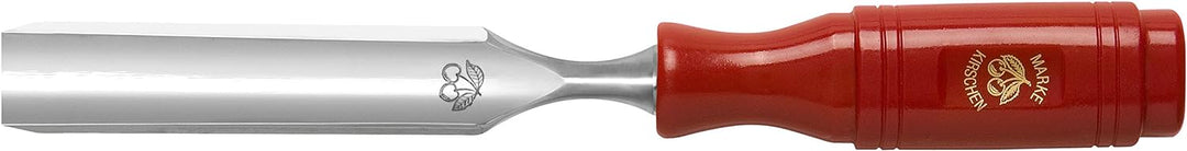 "KIRSCHEN" Werkzeuge 1433012 | Hohlbeitel mit Plastikheft rot, 12mm, 12mm