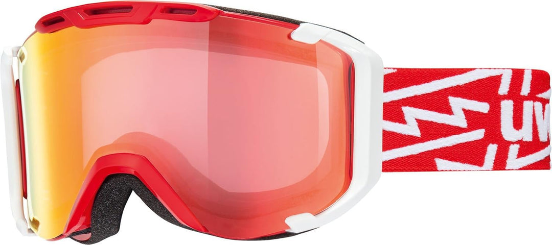 Uvex Snowstrike PM Skibrille Einheitsgrösse Red/White/Ltm Red, Einheitsgrösse Red/White/Ltm Red