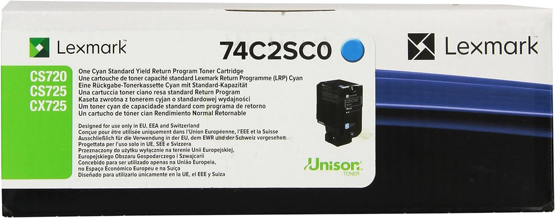 Lexmark 74C2SC0 Original Toner 1er Pack